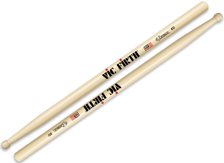 Vic Firth MS5 Corpsmaster Wood Tip Drum Stick Pair