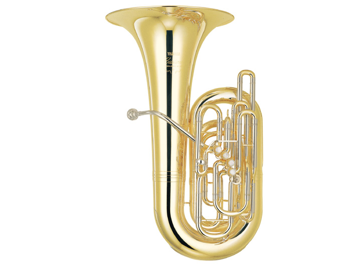 Yamaha YCB-822 Custom 4/4 Tuba in C - Clear Lacquer